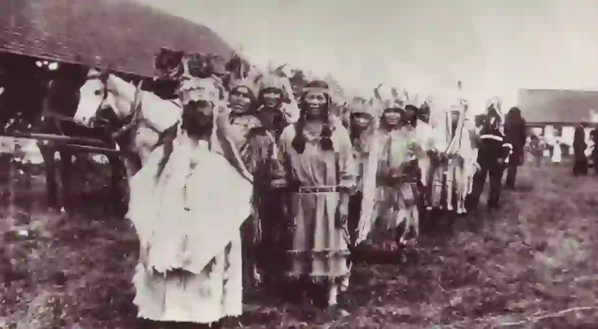 Chehalis First Nations in early 20th century