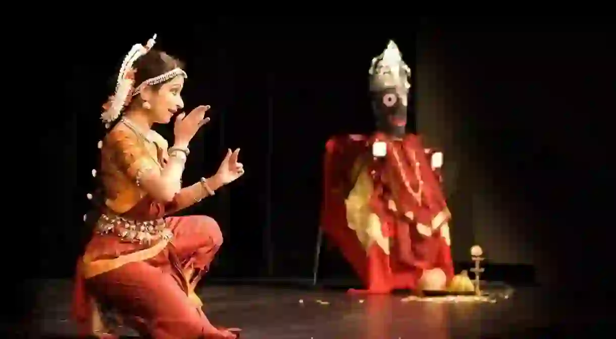 Odissi dancer