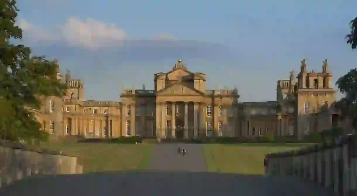 The grounds of Blenheim Palace, Oxfordshire