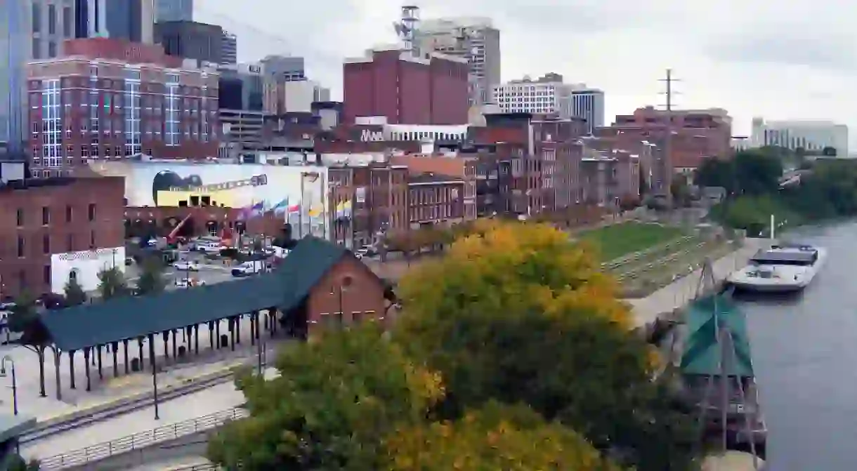 Downtown Nashville by the Riverfront