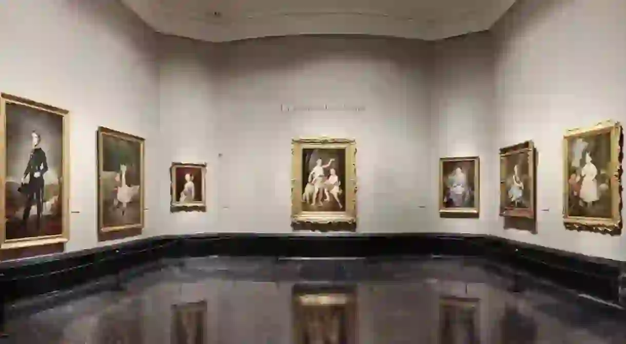 Some paintings at the Museo del Prado