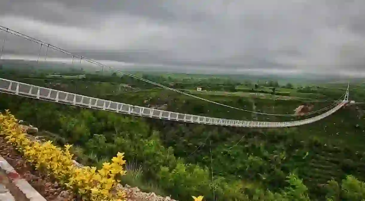 Meshkin Shahr Suspension Bridge