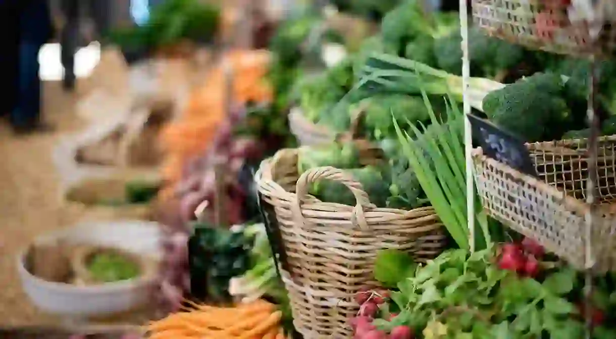 Fresh produce in abundance at Oranjezicht City Farm