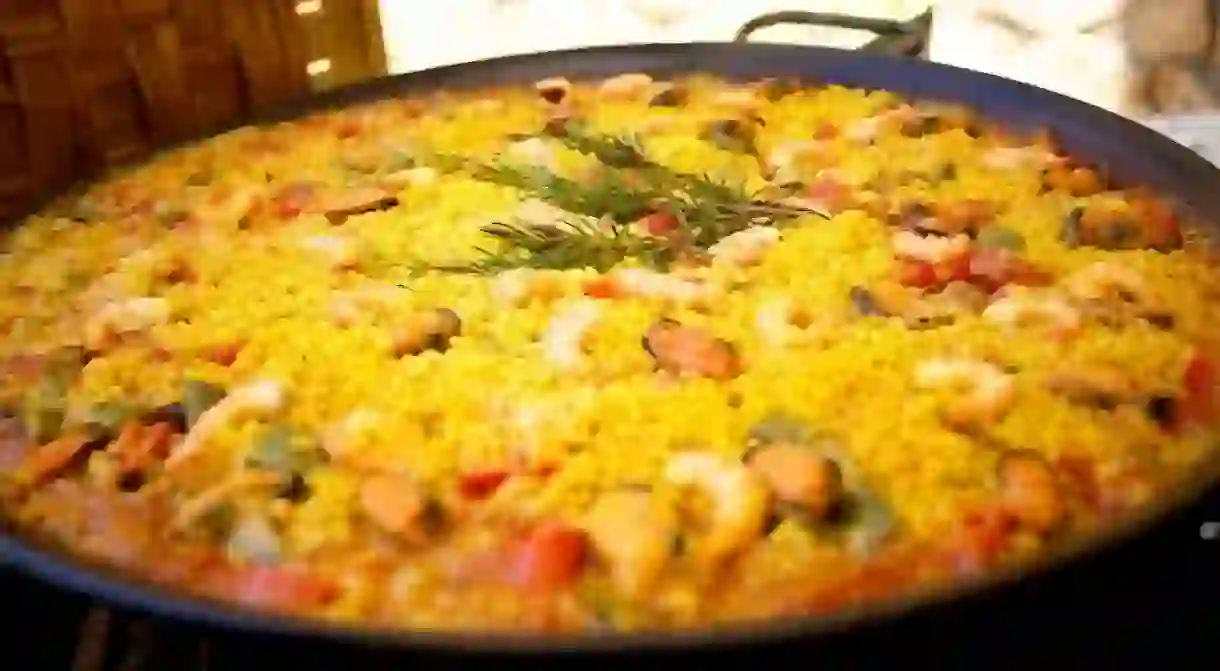 Spanish paella