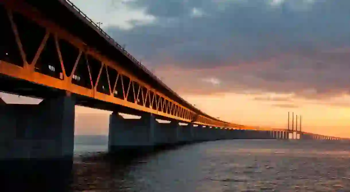 Öresund Bridge connects Malmö and Copenhagen