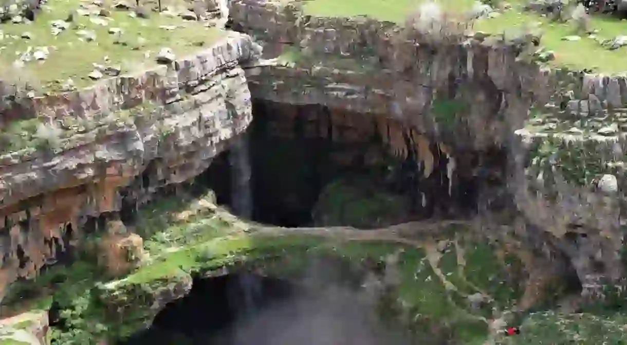 Baatara Gorge Waterfall, Tannourine