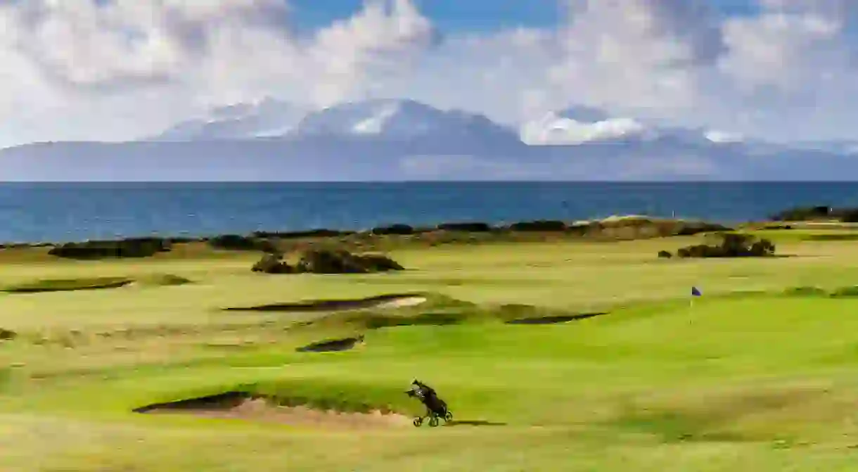 Great Day To Play Golf On Isle Of Arran