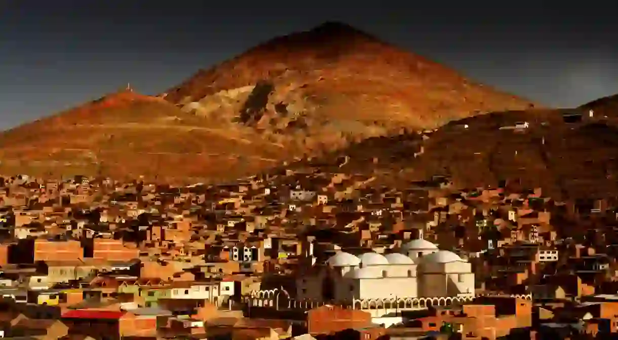 Potosi and its mines, Bolivia