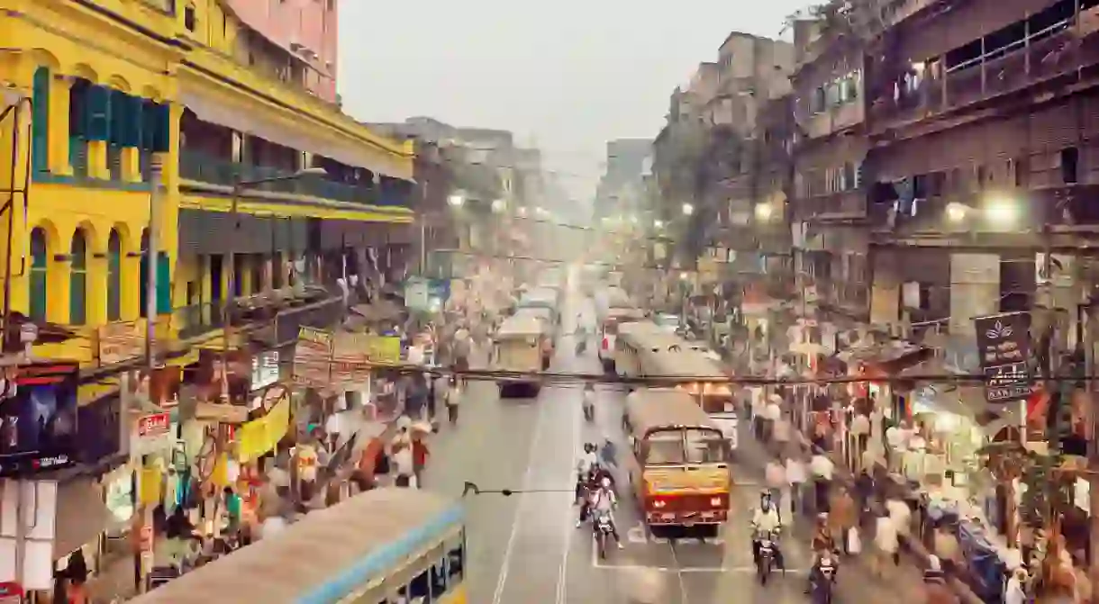 Kolkata has a density of 814.80 vehicles per km of road length