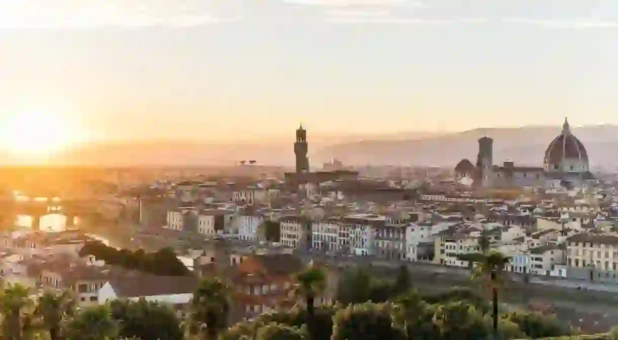 Take a walk up to the Piazzale Michelangelo for a spectacular view of the city