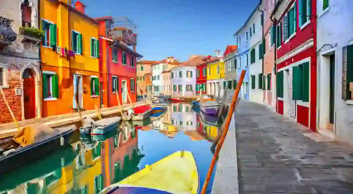 The vibrant island of Burano is a wonderful place to explore