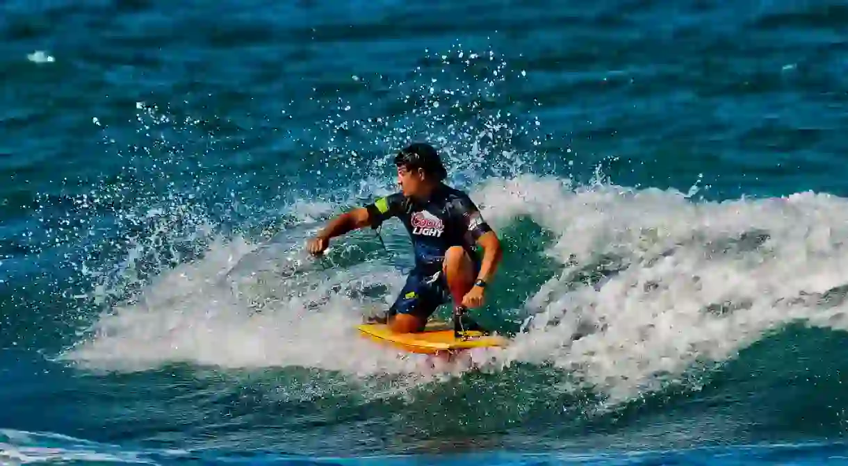 Surfing in Puerto Rico