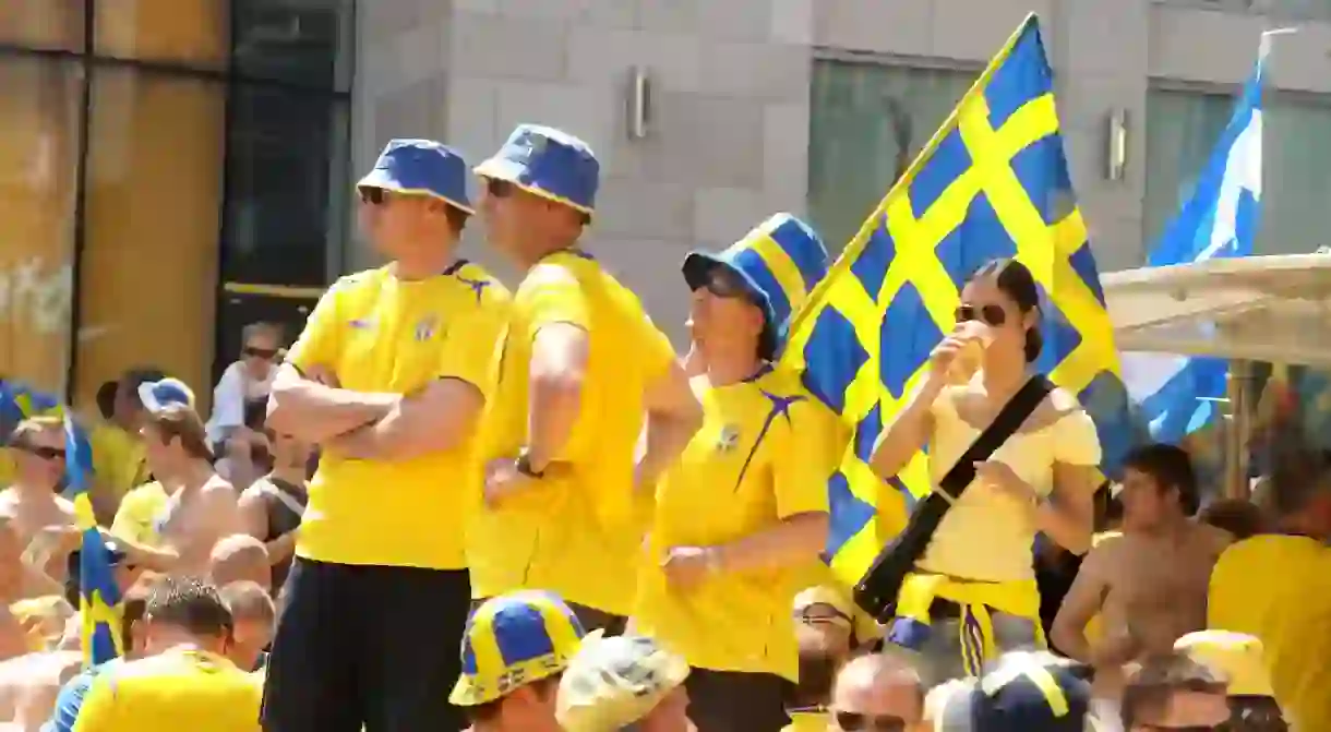 Swedish sports fans