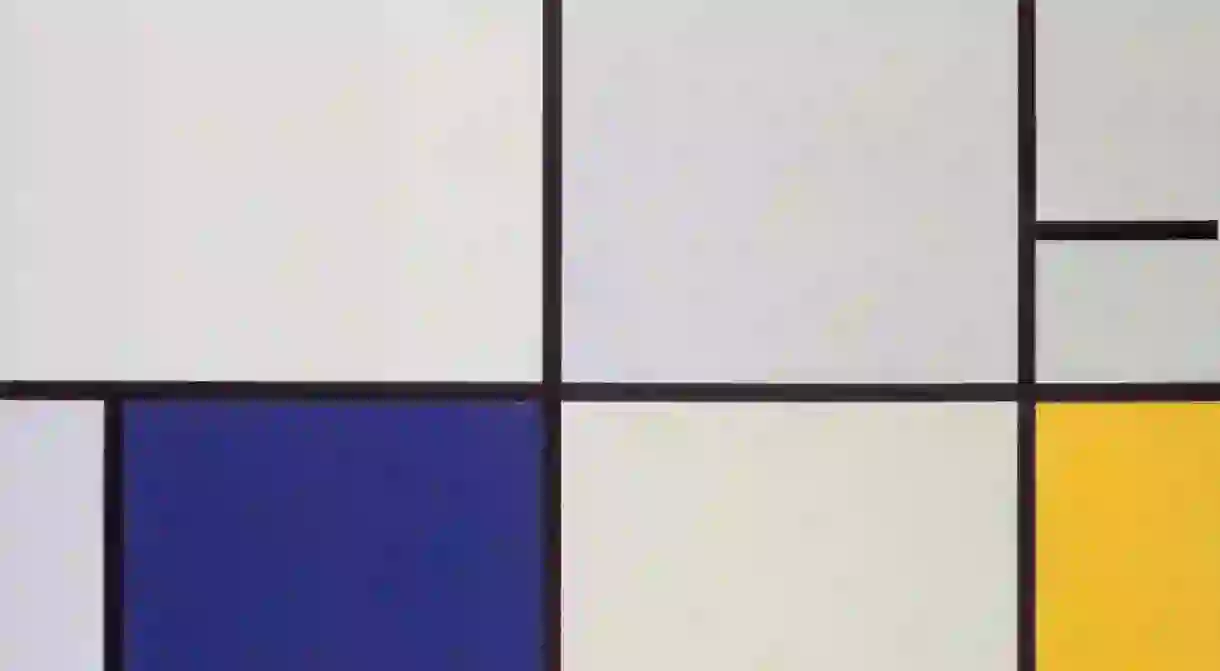 Tableau I, by Piet Mondriaan