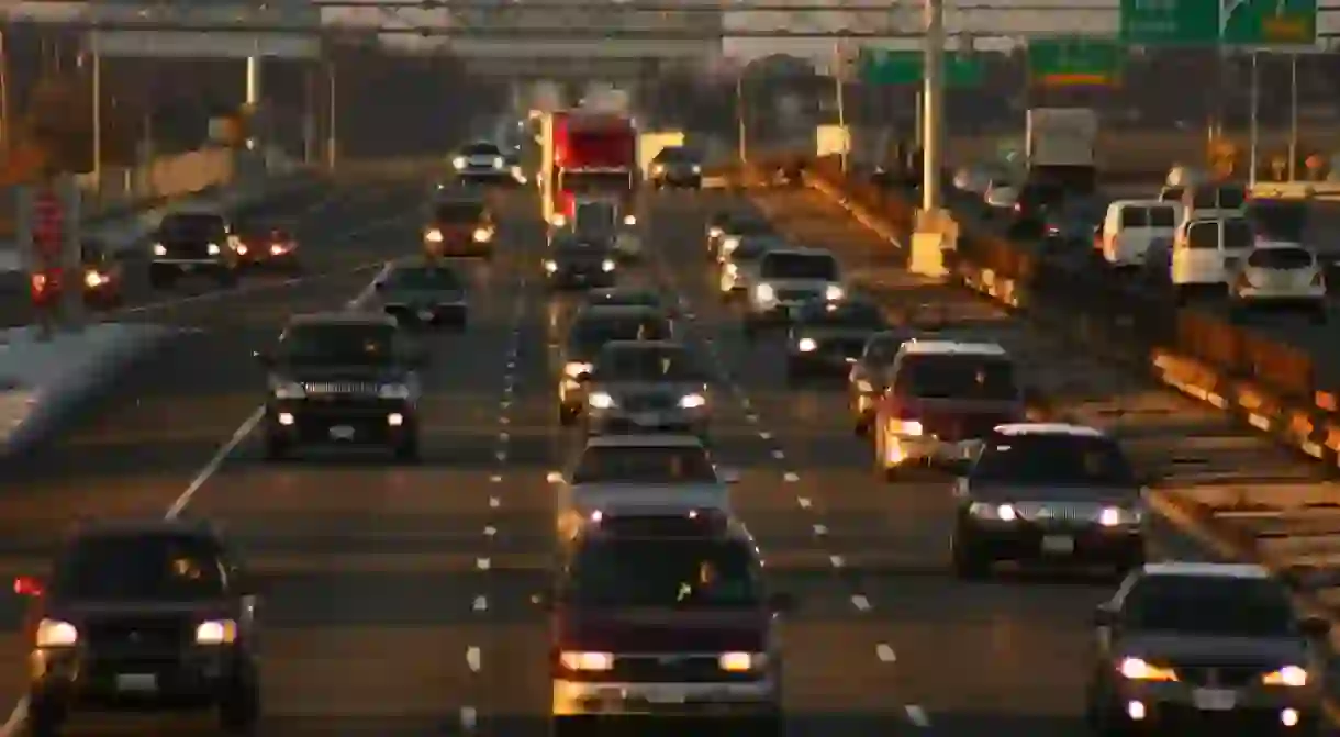 Morning commute in Toronto