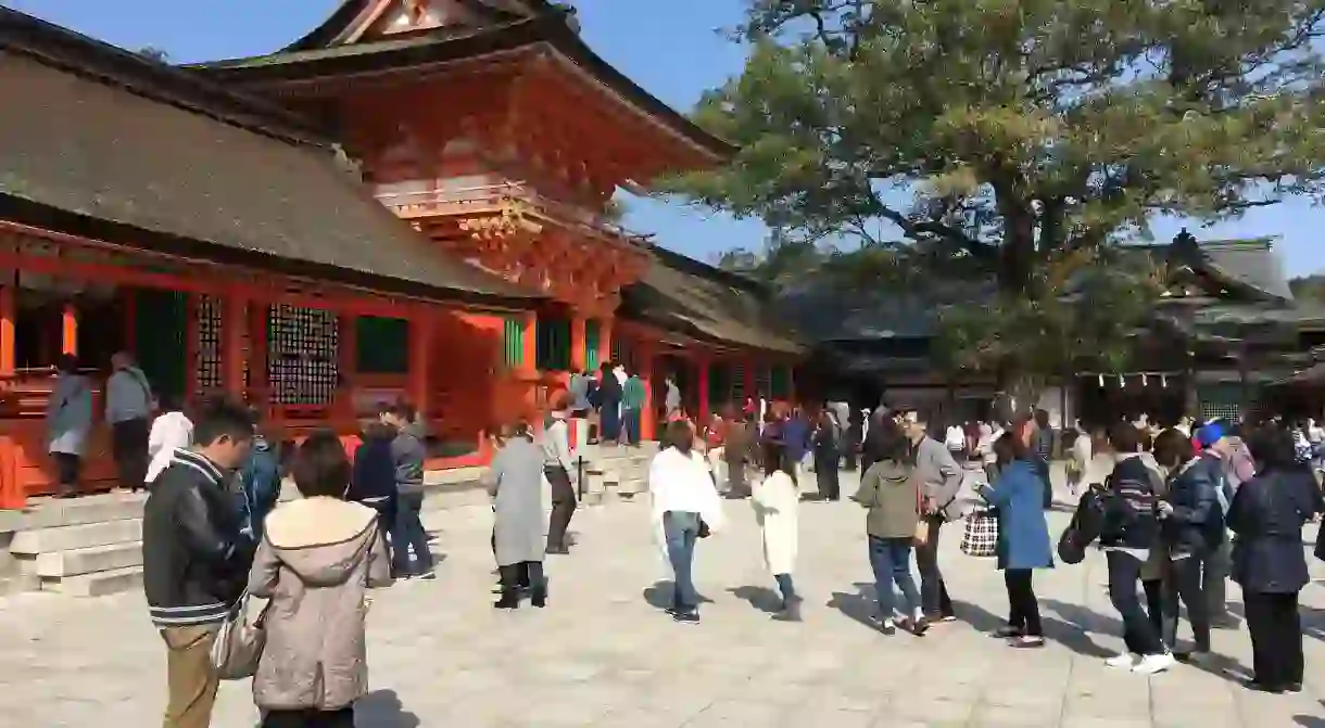 Shrine in Oita Prefecture