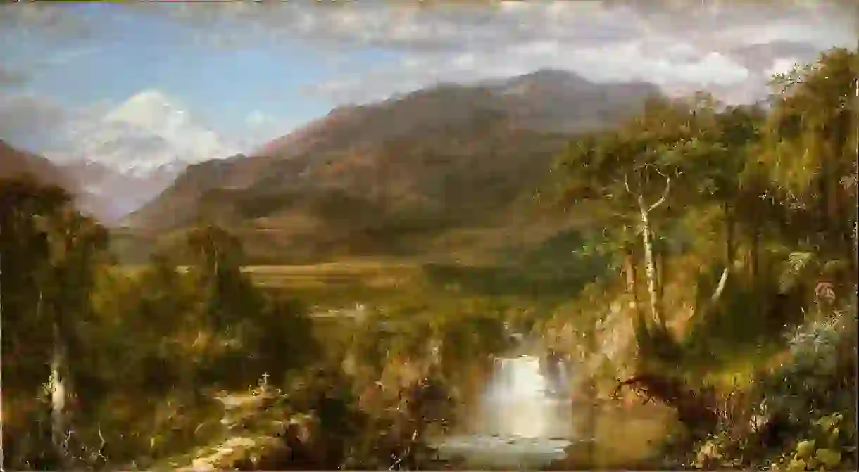 The Heart of the Andes by Frederic Edwin Church was inspired by Humboldt