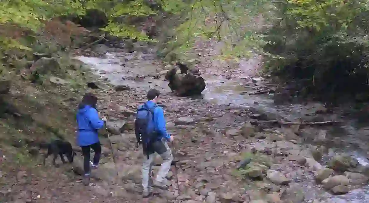 Hiking in the Basque Country, Spain