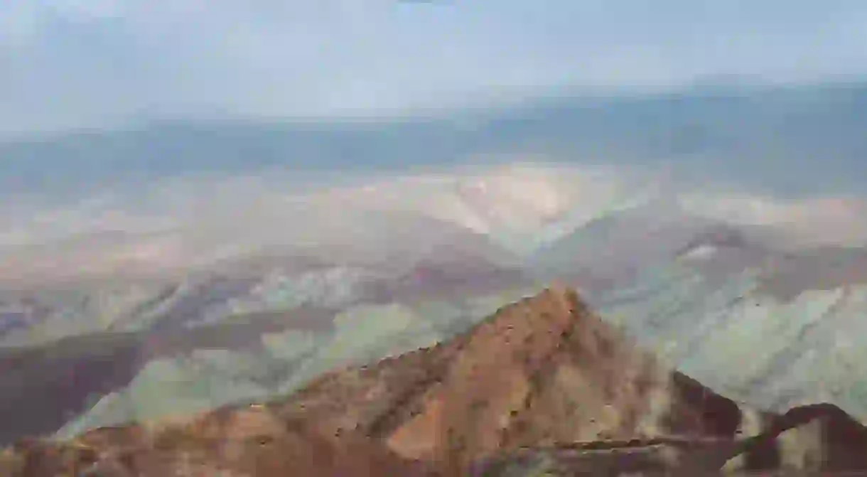 The colourful Aladaglar Mountains near Tabriz