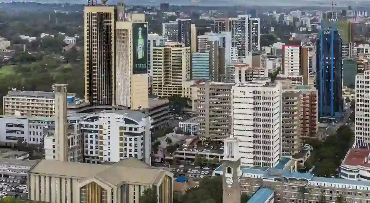 Nairobi city center, Kenya