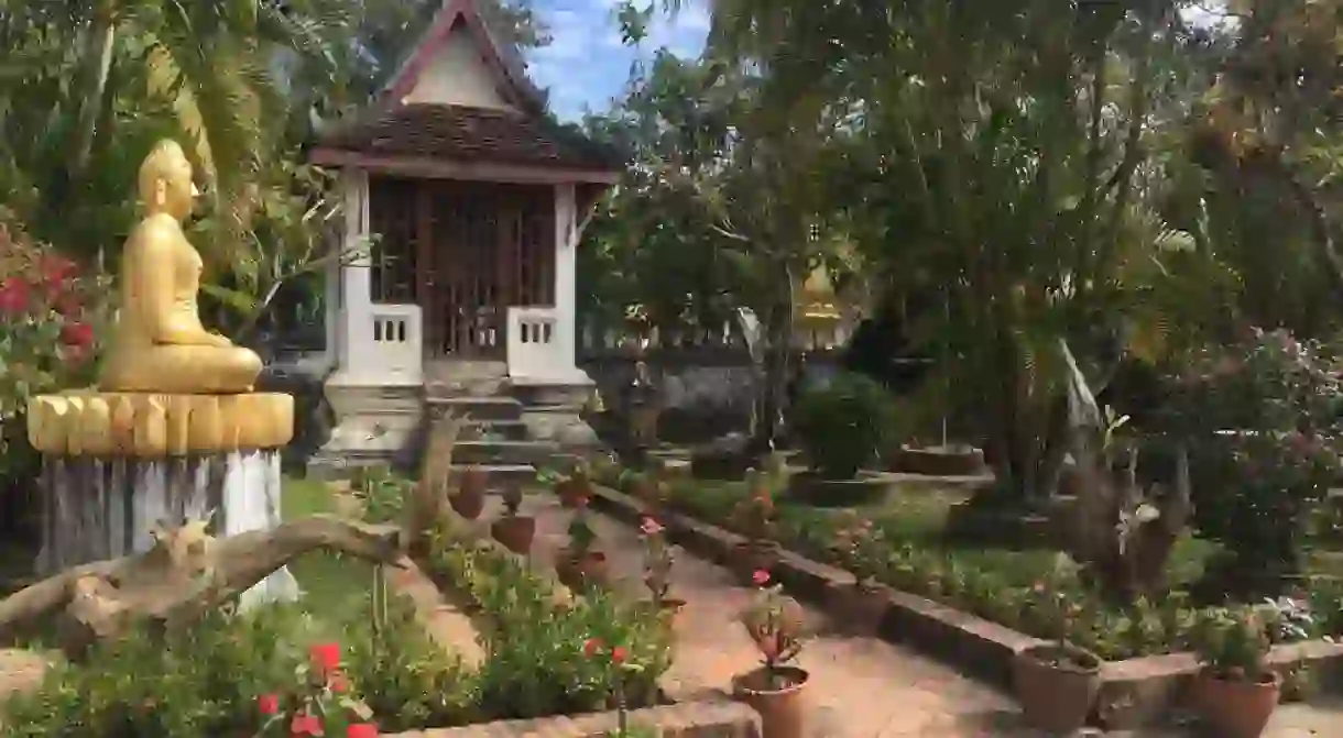 Temple in Luang Prabang, Laos