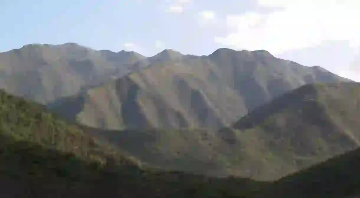 The mountains of Dumbea