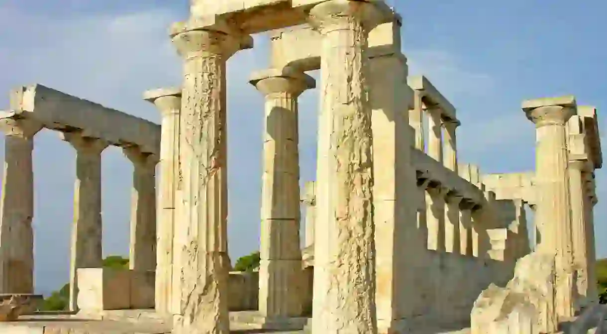 Temple of Aphaia, Aegina, Greece