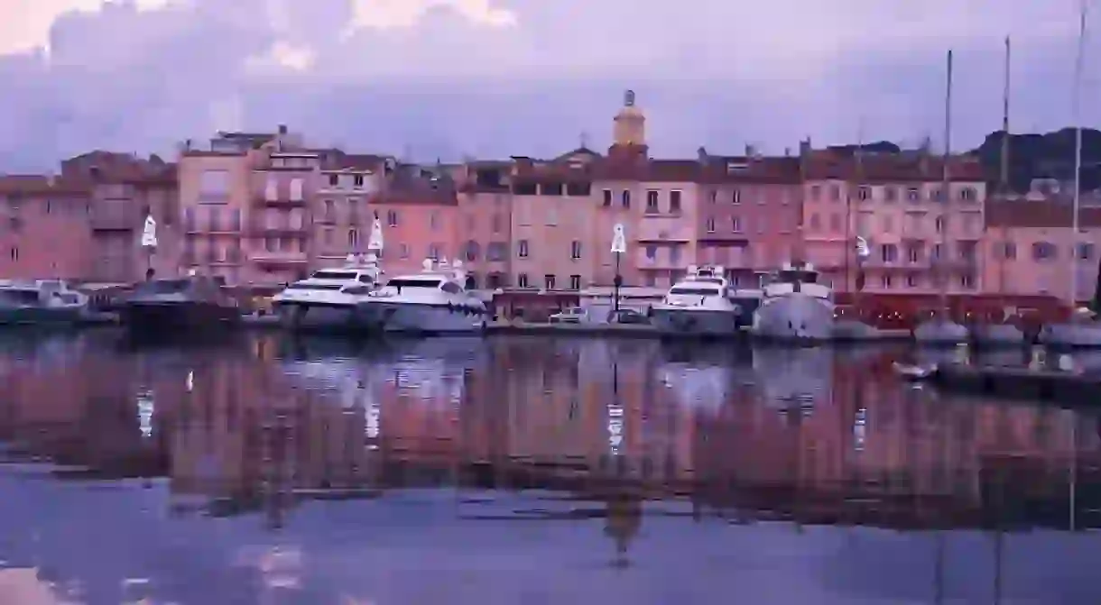 The old port of St Tropez is a wonderful place to while away an afternoon