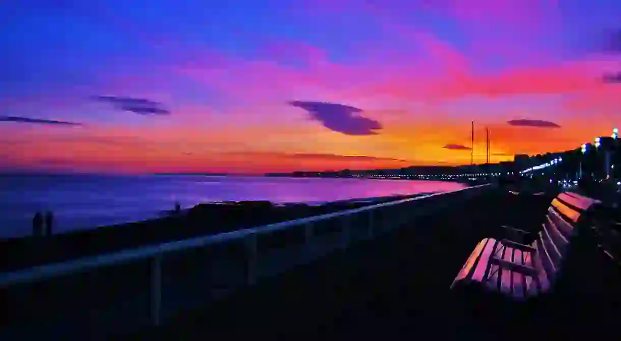 The Promenade des Anglais is one of the the most well known and iconic places in France