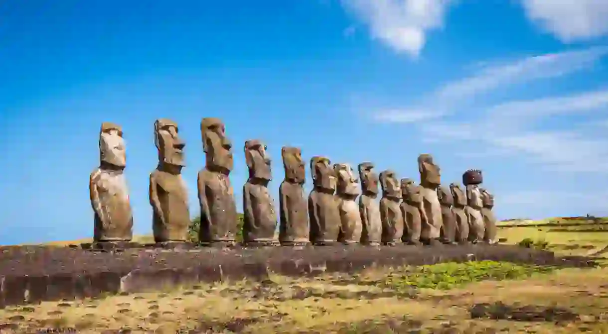 The Fifteen Moai