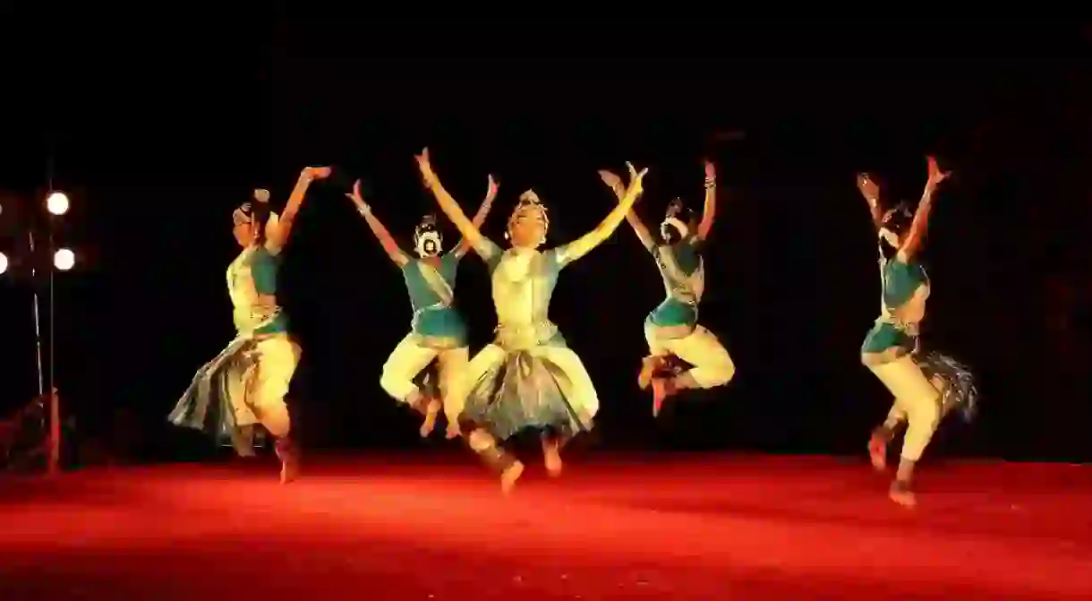 Dance festival in Mahabalipuram