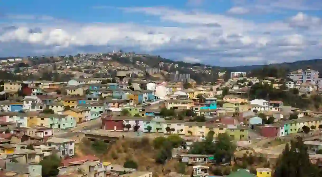 Cerro Polanco, en Valparaíso