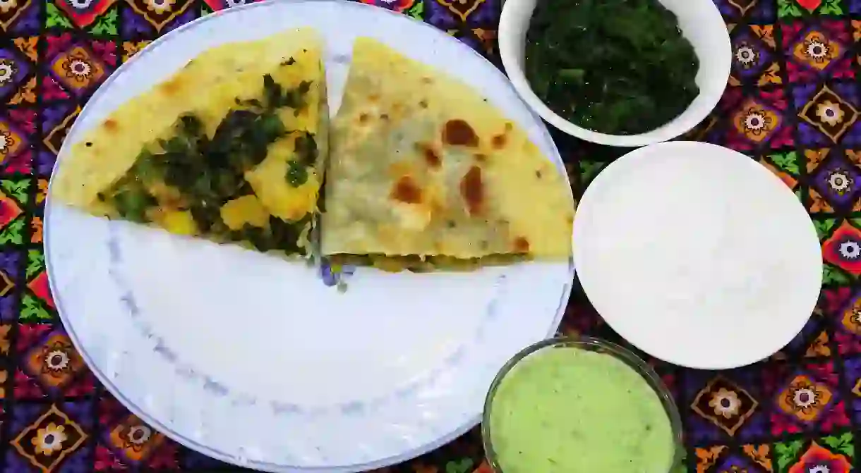 Savoury bolani from Afghanistan