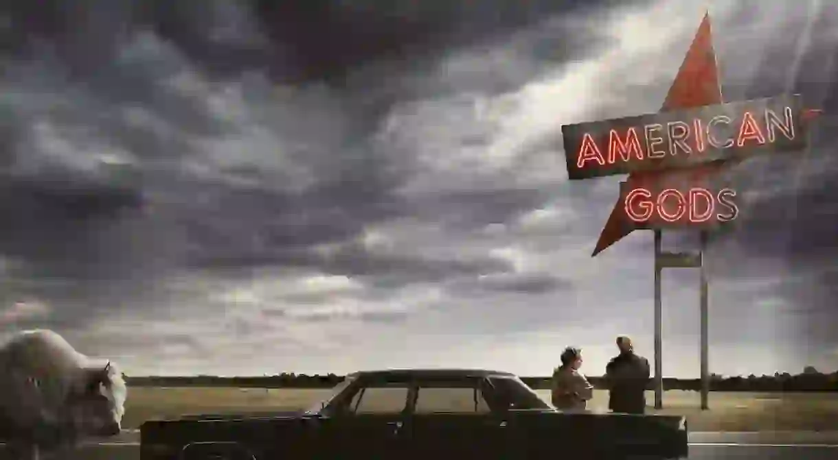 American Gods: Fantasy and Americana, combined