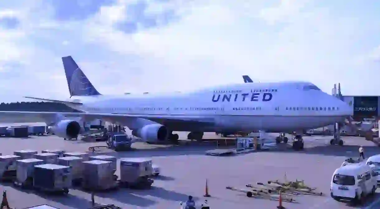 United Airlines plane