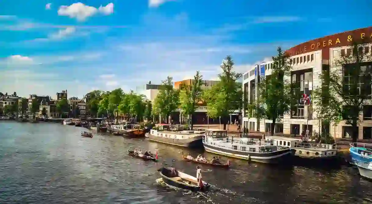 A summers day in Amsterdam