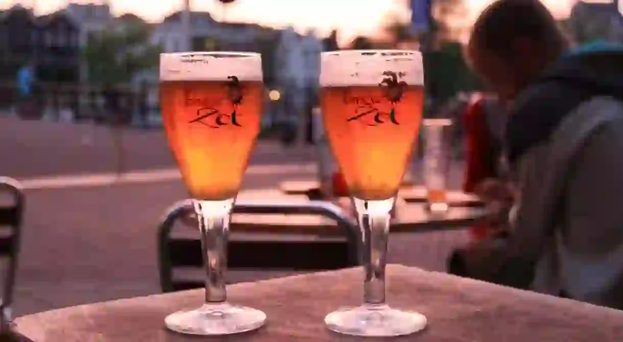 Brugse Zot, an internationally enjoyed golden from Bruges, flows underneath the medieval city like a beer artery