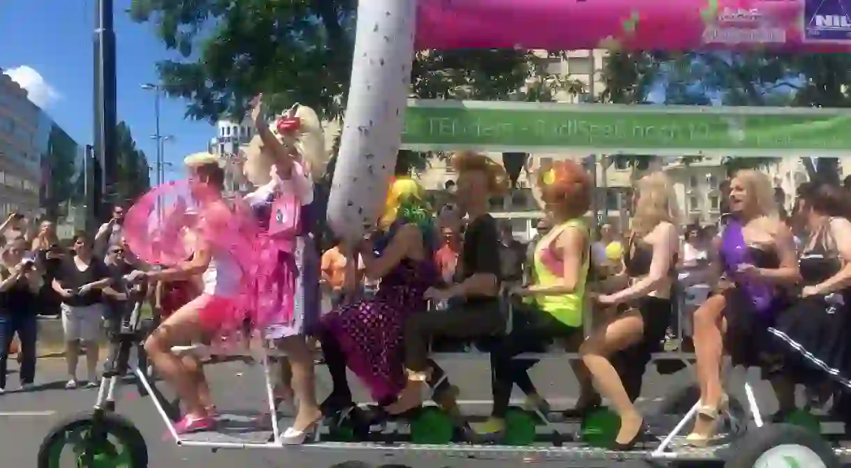 Gay pride parade, Munich