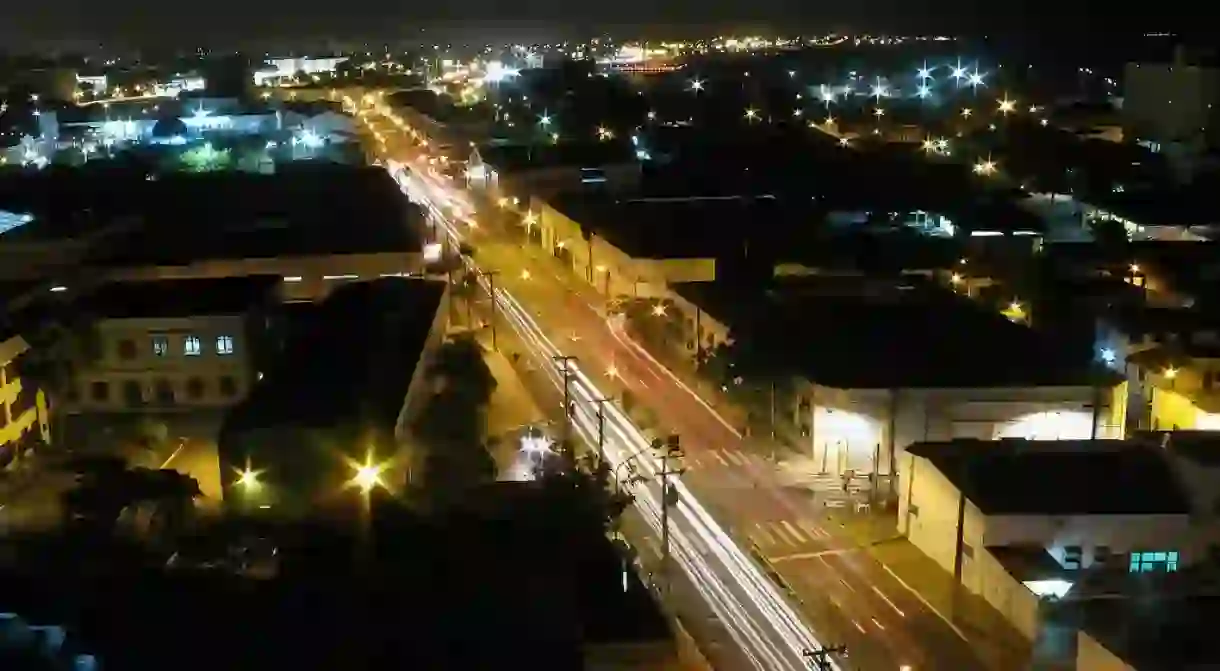 Fortaleza at night