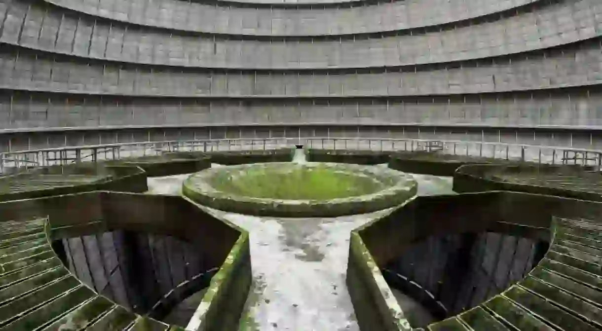 Inside the IM Cooling Tower