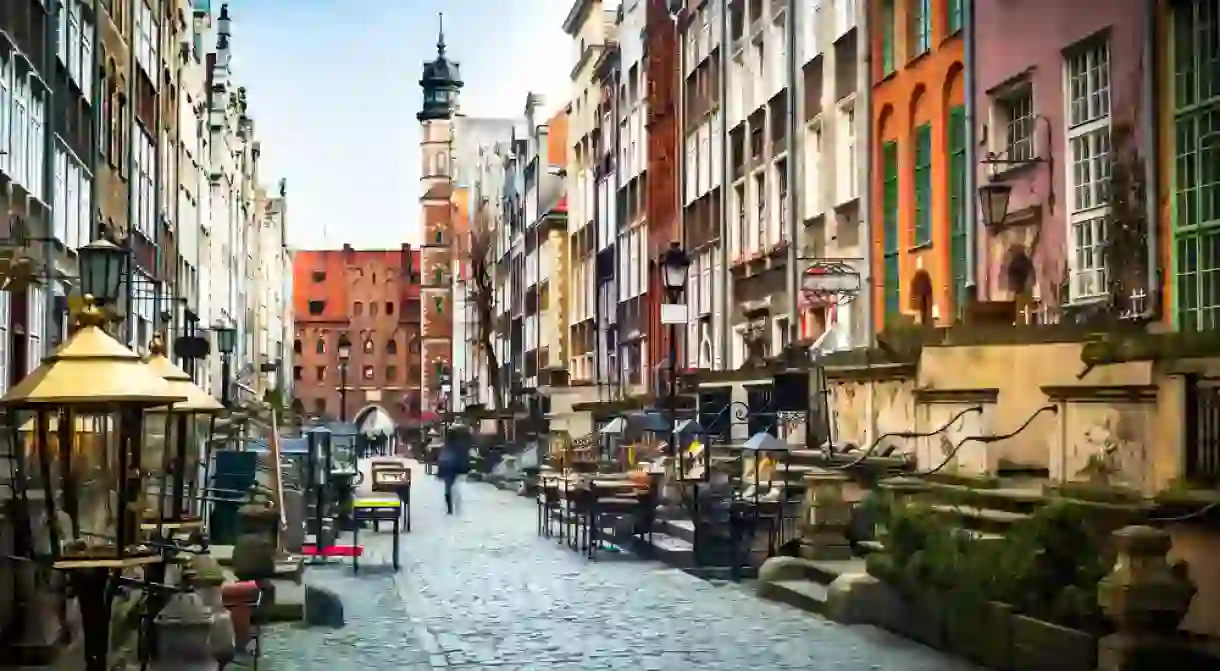 Mariacka Street in Gdansk