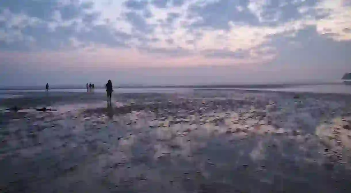 Muuido Islands mud flats