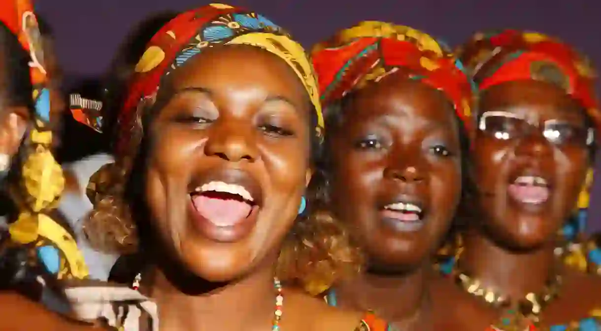 Wedding singers, Cameroon, Africa