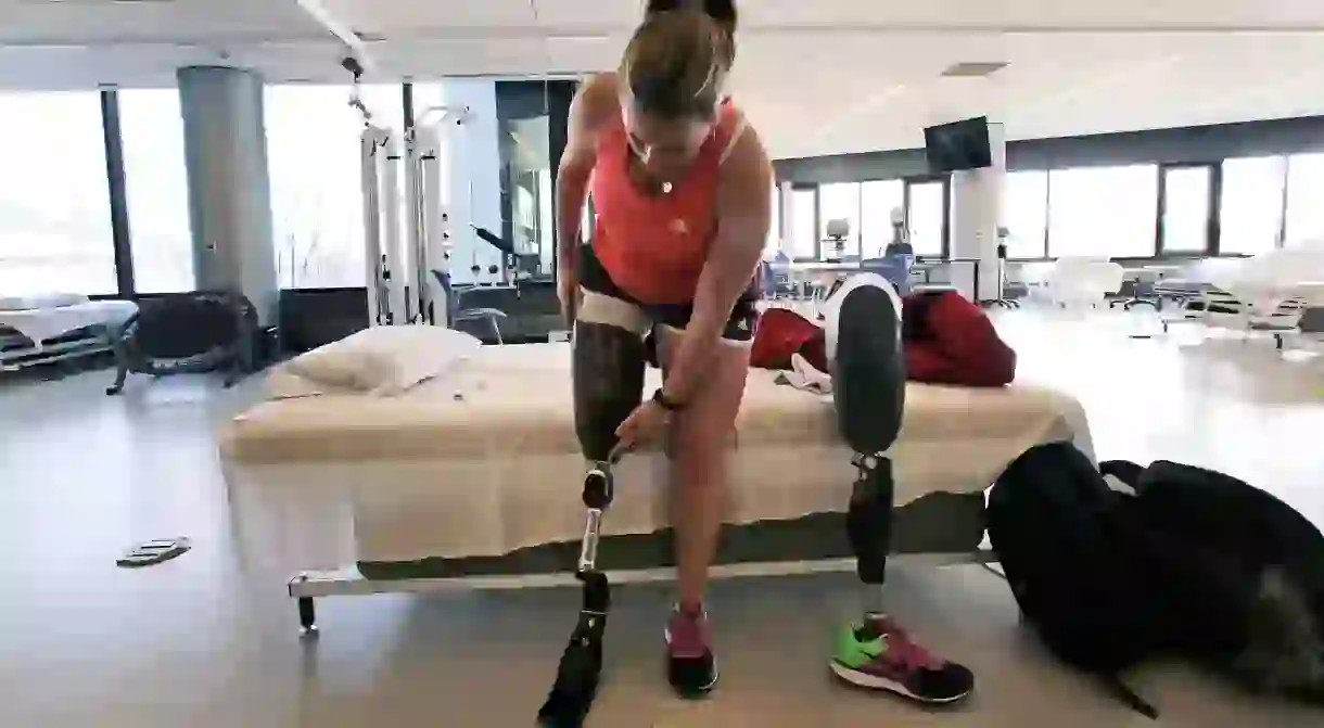 Roseann Sdoia lost her right leg in the 2013 Boston Marathon bombings