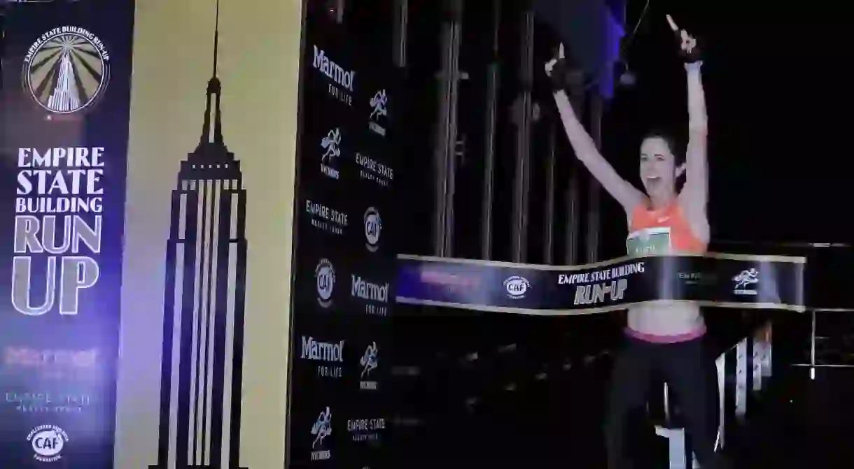 Suzy Walsham won the 40th Empire State Building Run Up in February