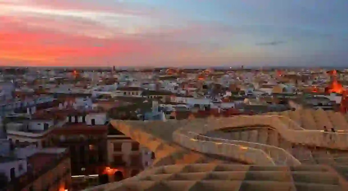 Sunset from Las Setas, Seville