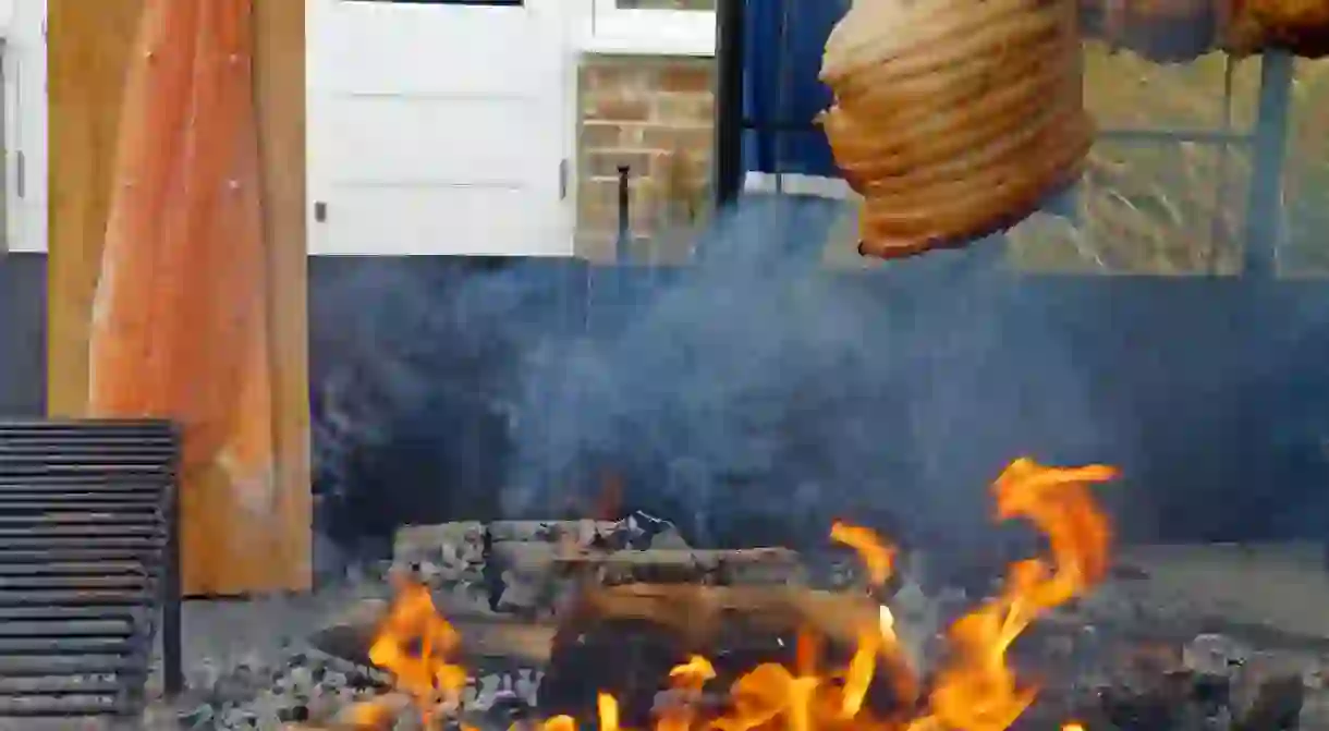 The low and slow method of Argentine barbecue