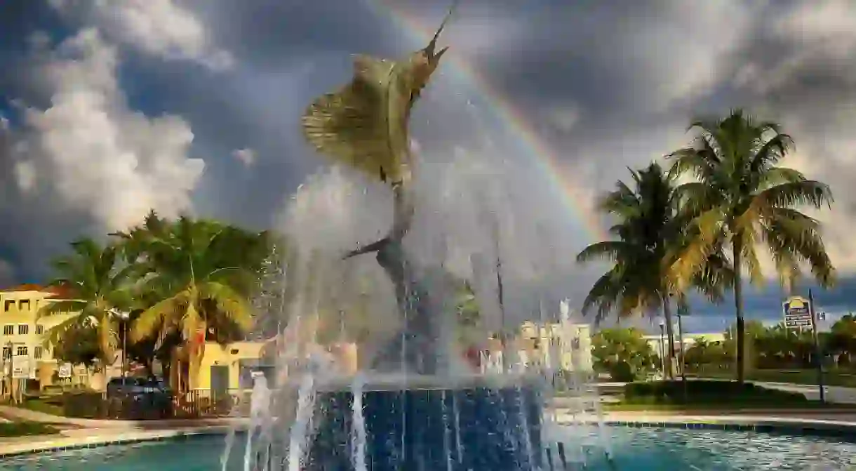 Stuart, Florida Sailfish Fountain