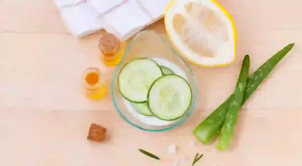 Cucumber for dry skin