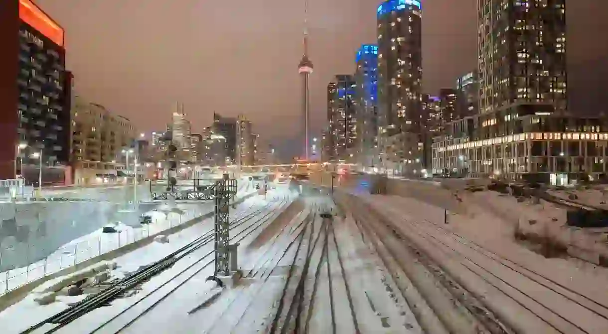 Toronto in the winter